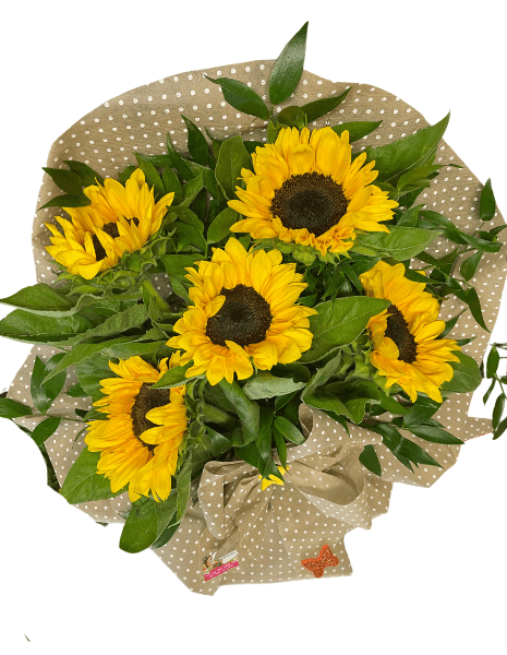 Mazzo 5 Girasoli
