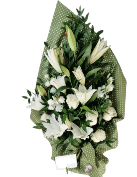 Mazzo a fascio Bianco