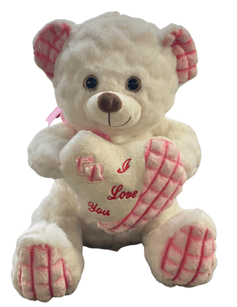 Orso di Peluche I Love You - Rosa