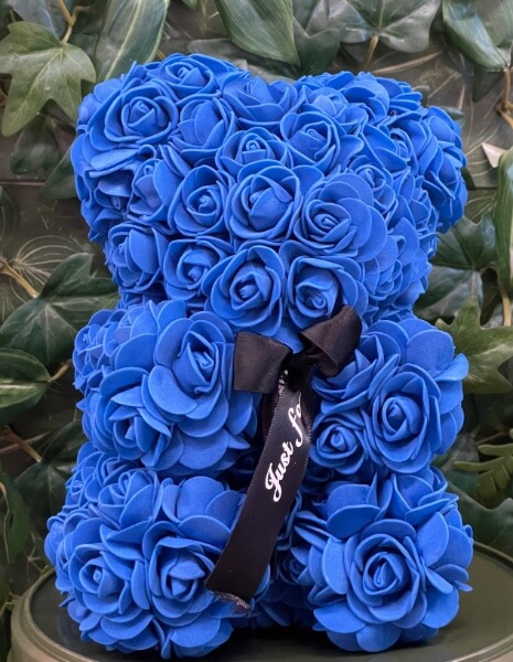 Orso di Rose Blu